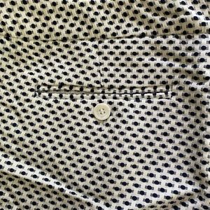 Cynthia Rowley Scalloped shorts black and white